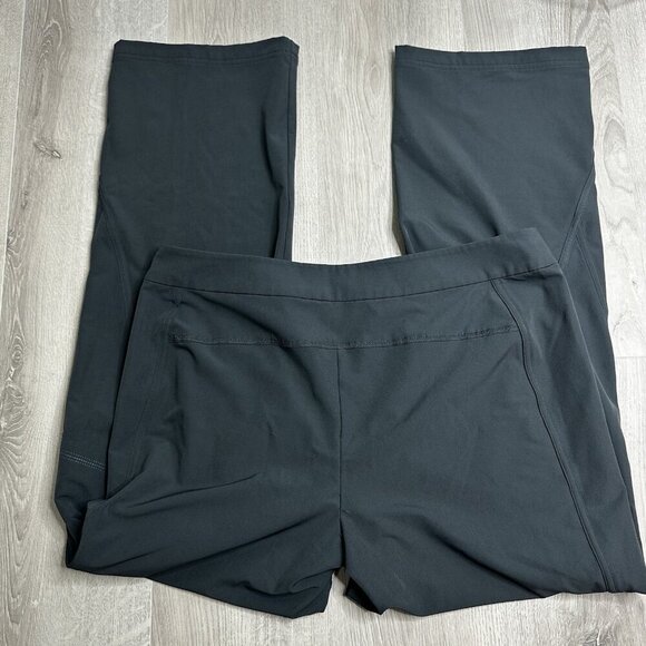 Title Nine Genie Pants Cargo Hiking Outdoor Camping Women 14 Soft Shell Gray - Picture 6 of 12